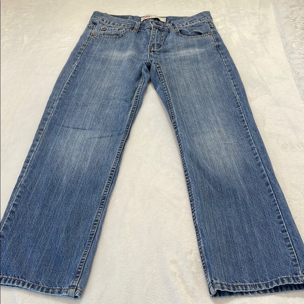 LEVIS 550 BOYS SIZE 27/27 14 REGULAR Blue Jeans